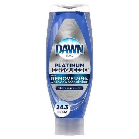 Dawn Platinum Refreshing Rain Scent 718 ml - Płyn do mycia naczyń. 