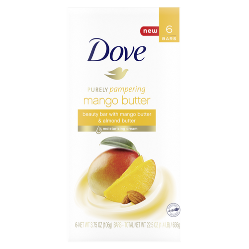 Dove Mango Butter 6 X 106 g - Mydło w kostce