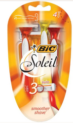 BIC Soleil Smooth 4 szt. - Zestaw maszynek do golenia dla kobiet