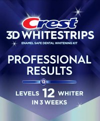 Crest 3D  Whitestrips Professional Results 2 szt. - Paski wybielające do zębów