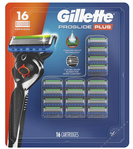 Gillette Proglide Plus 16 szt. - Zestaw ostrzy do golenia dla mężczyzn