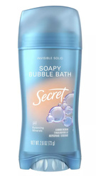Secret Soapy Bubble Bath 73 g - Antyperspirant w sztyfcie dla kobiet