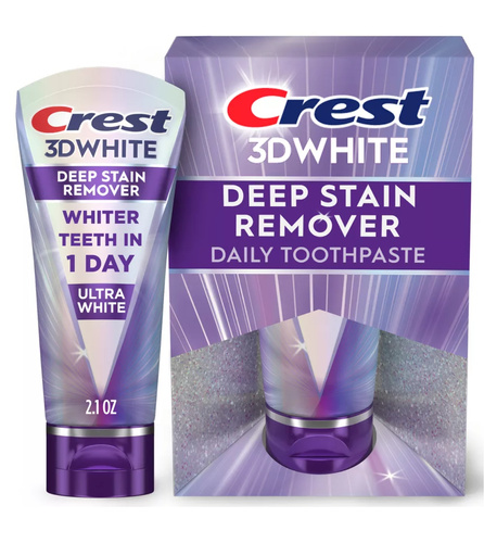 Crest 3D White Brilliance Deep Stain Remover Daily Toothpaste 59 g - Pasta do zębów usuwająca przebarwienia