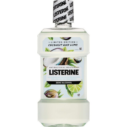 Listerine Coconut & Lime Blend 500 ml - Płyn do płukania jamy ustnej 
