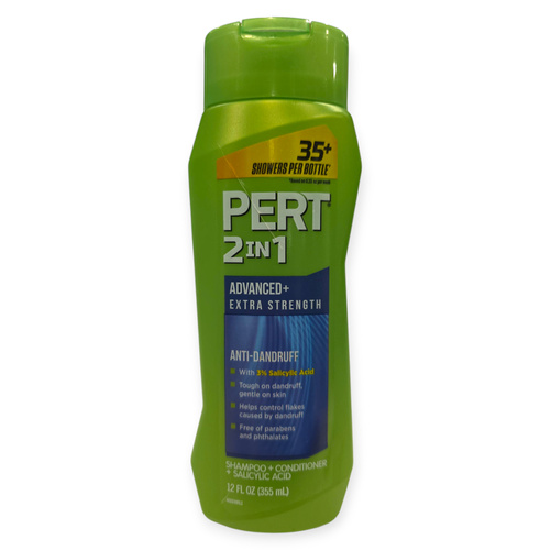 Pert 2in1 Shampoo + Cpnditioner 355 ml - Przeciwłupieżowy szampon i odżywka do włosów 2 w 1