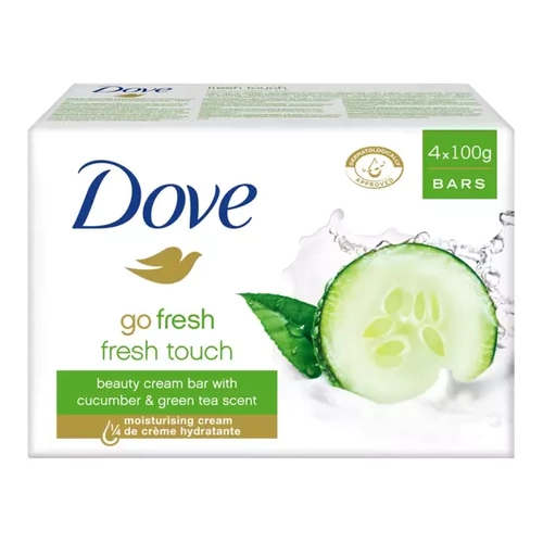 Dove Go Fresh 4 x 100 g - Mydło w kostce