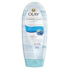 Olay Moisture Ribbons Plus Shea + Blue Lotus 532 ml - Żel pod prysznic 