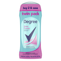 Zestaw 2 x Degree Dry Protection Sheer Powder 74g - Antyperspirant w sztyfcie