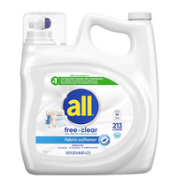 All Free Clear 4,22 l 213 płukań - Hipoalergiczny płyn do płukania tkanin