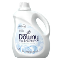 Downy Free & Gentle 3,06 l 120 płukań - Płyn do płukania i zmiękczania tkanin