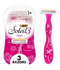 BIC Soleil 3 Simply 3 szt. - Zestaw maszynek do golenia dla kobiet