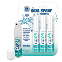 Closys The Oral Spray That Hydrates 3 x 9,2 ml - Odświeżający spray do jamy ustnej