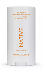 Native Mango & Orange Blossom 75 g - Dezodorant w sztyfcie dla kobiet