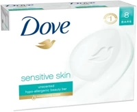 Dove  Sensitive Skin 8x106 g - Mydło w kostce