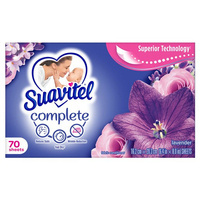 Suavitel Lavender 70 szt. - Chusteczki do suszarek