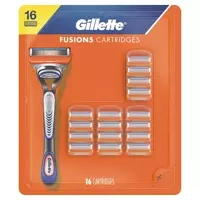 Gillette Fusions 16 szt,  - Zestaw ostrzy do golenia dla mężczyzn