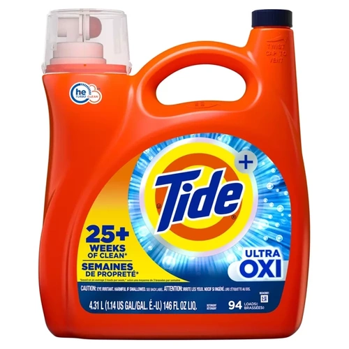 Tide Ultra Oxi 4,31 l 94 prania - Uniwersalny żel do prania tkanin