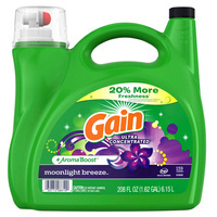 Gain Moonlight Breeze 6,15 l 159 prań - Uniwersalny żel do prania tkanin