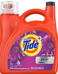 Tide Ultra Febreze Spring & Renewal 4,7 l 124 prania - Uniwersalny żel do prania tkanin