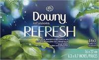 Downy Birch Water & Botanicals 160 szt. - Chusteczki do suszarek