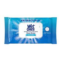 Wet Ones Antibacterial Hand Wipes 50 szt. - Antybakteryjne chusteczki do rąk