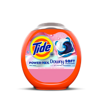 Tide Power Pods Downy April Fresh 63 szt. - Uniwersalne kapsułki do prania tkanin