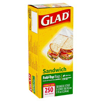 GLAD Sandwich 250 szt. - Torebki do przechowywania żywności