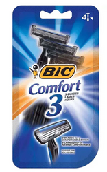 BIC Comfort3 4 szt. - Zestaw maszynek do golenia dla mężczyzn