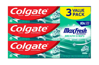 Colgate Max Fresh Whitening Breath Strips 3 x 178 g - Pasta do zębów