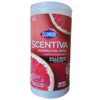 Clorox Scentiva Grapefruit & Orange Blossom 90 szt. - Chusteczki dezynfekujące