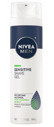 Nivea Men Sensitive Shaving Gel 198 g - Żel do golenia