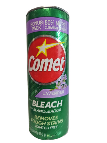 Comet with Bleach Lavender 680 g - Proszek do czyszczenia