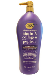 Volume & Strength + Biotin & Collagen With Peptide Shampoo 1,18 l - Szampon do włosów