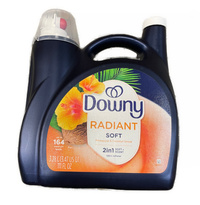 Downy Radiant Soft Pineaple & Coconut Grove 3,28 l 164 płukania - Koncentrat do płukania i zmiękczania tkanin