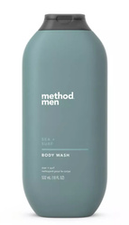 Method Men Sea + Surf 532 ml - Żelowe mydło w płynie do mycia ciała dla mężczyzn
