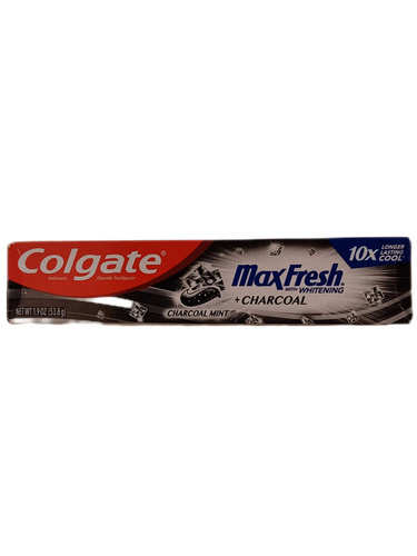 Colgate Max fresh With Whitening + Charcoal 53,8 g - Pasta do zębów 