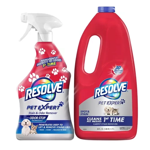  Resolve Pet Expert 1,77 l +  650 ml - Zestaw do czyszczenia dywanów i tapicerek