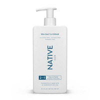 NATIVE HAIR Shampoo & Conditioner 2 in1 Sea Salt & Cedar 487 ml - Szampon i balsam do włosów 2 w 1