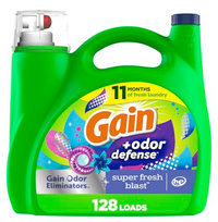 Gain Super Fresh Blast 5,44 l 128 prań - Uniwersalny żel do prania tkanin