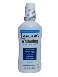 Lavoris Whitening Mouthwash 499 ml - Wybielający płyn do płukania jamy ustnej