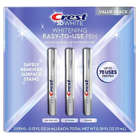 Zestaw 3 x Crest 3D White Easy-To-Use Pen 4 ml - Pisak do wybielania zębów