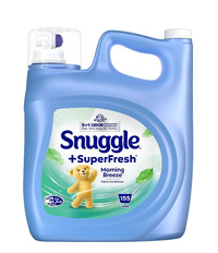 Snuggle + Super Fresh Morning Breeze 4,85 l 155 płukań - Płyn do płukania tkanin