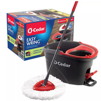 O-Cedar Easy Wring Spin Mop and Bucket System - Zestaw do czyszczenia podłóg