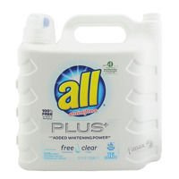 All Stainlifters Plus Free & Clear 7 l - Żel do prania białych tkanin