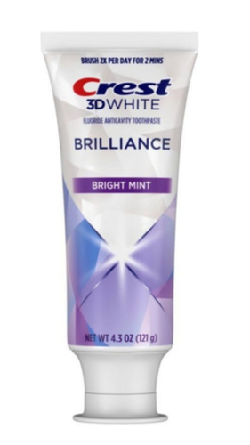  Crest 3D White Brillance Bright Mint 121 g - Wybielająca pasta do zębów