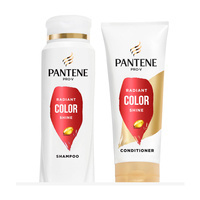 Pantene Pro-V Color Shine Shampoo + Conditioner - Zestaw szampon i balsam do włosów