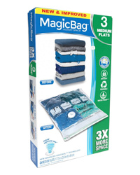 MagicBag 3 Medium Flats - Hermetyczne worki do przechowywania