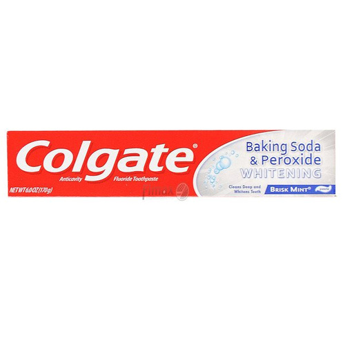 Colgate Baking Soda & Peroxide Brisk Mint 170 g - Pasta do zębów 