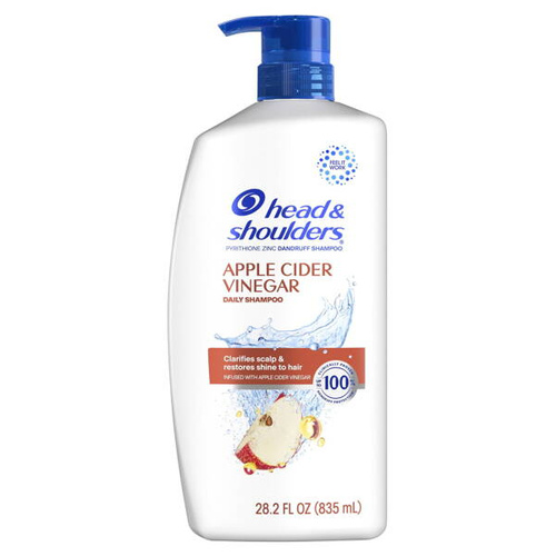 Head & Shoulders Apple Cider Vinegar Shampoo 835 ml - Szampon przeciwłupieżowy do włosów normalnych