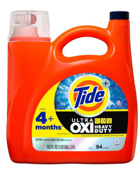 Tide Ultra OXI Heavy Duty 3,9 l 94 prania - Uniwersalny żel do prania tkanin